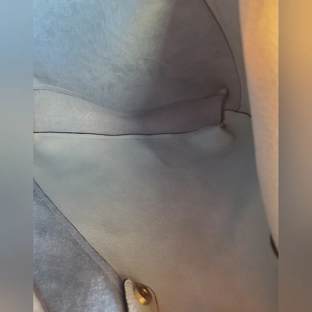 Wonderly Light Blue Oversized Hobo Bag
